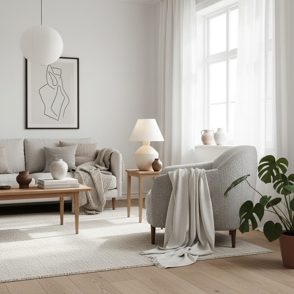 Ceruna Modern Ceramic Table Lamp – Sculptural Body Clean Finish for Entryway and Lounge
