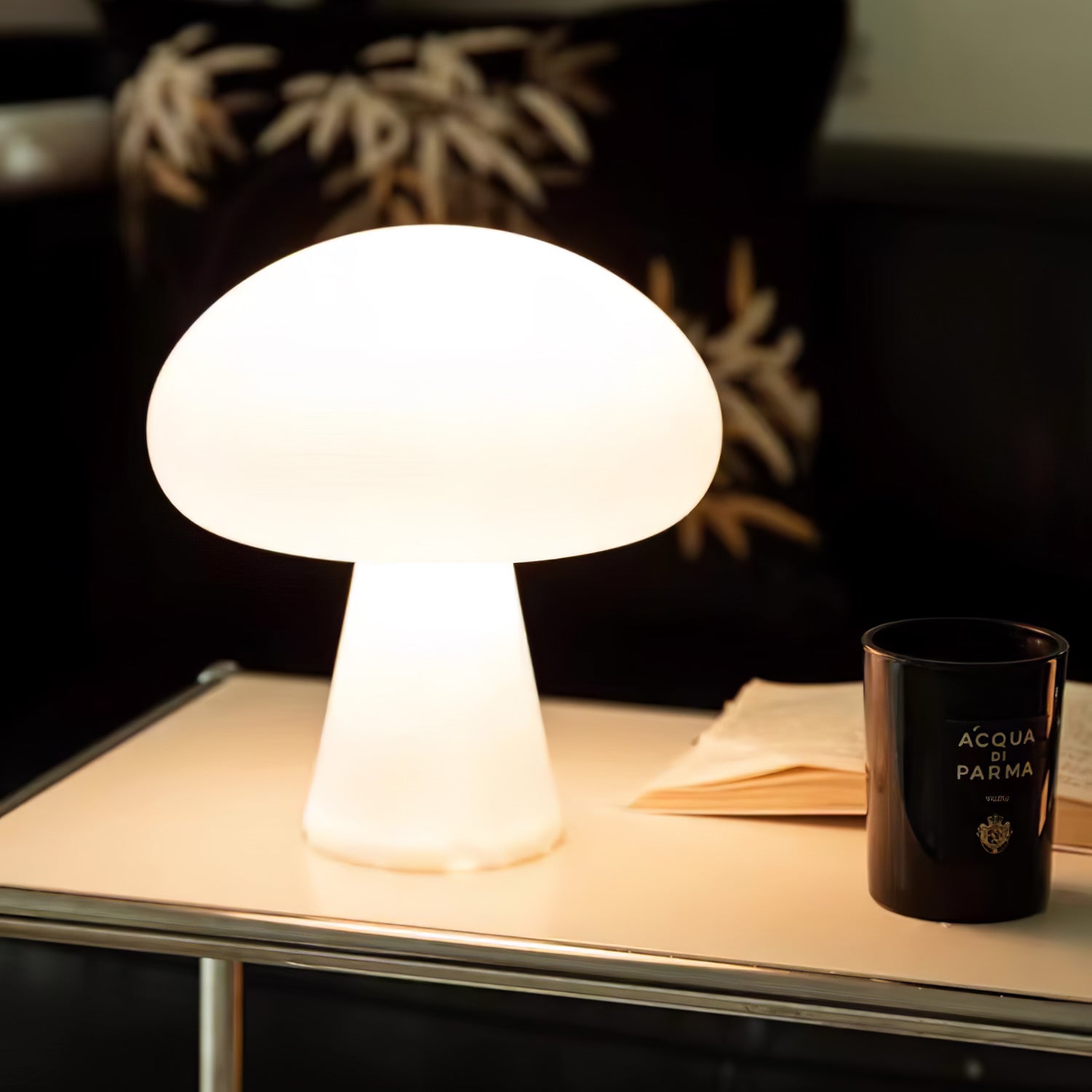 Tragbare Tischleuchte – wiederaufladbare moderne Lampe für Terrasse und Garten