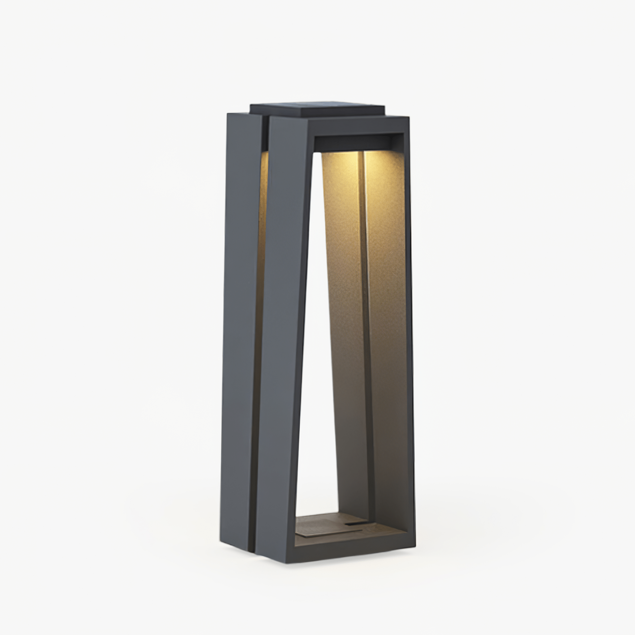 Solar-Pollerleuchte – LED-Lampe für Garten, Terrasse oder Gehweg
