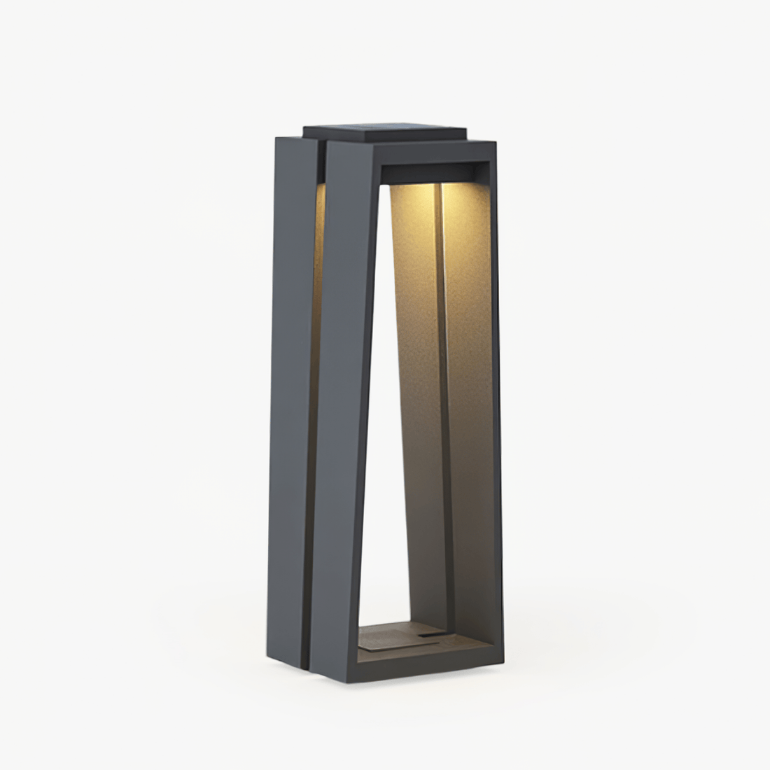 Solar-Pollerleuchte – LED-Lampe für Garten, Terrasse oder Gehweg