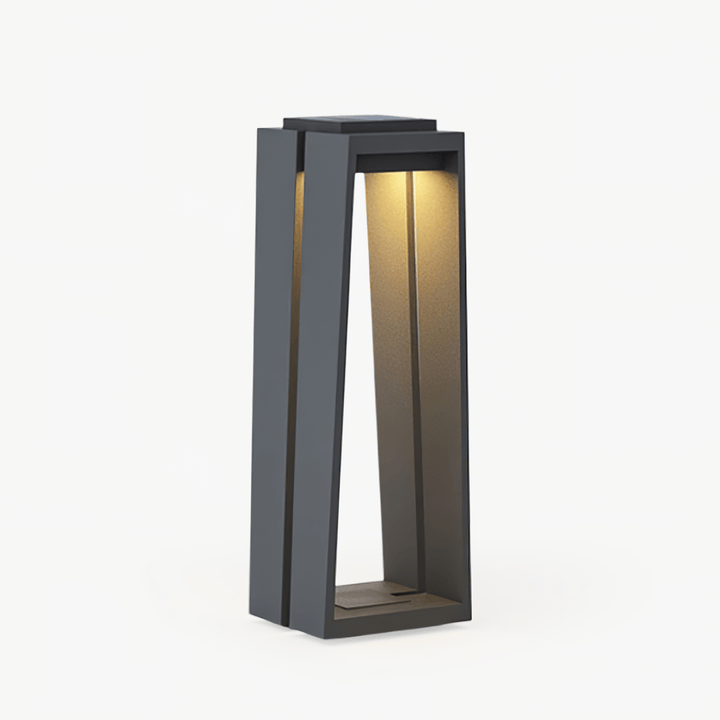 Solar-Pollerleuchte – LED-Lampe für Garten, Terrasse oder Gehweg