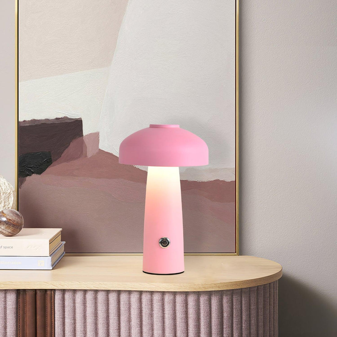 Mushroom Built-in Battery Table Lamp - Decorative Table Lamp Great