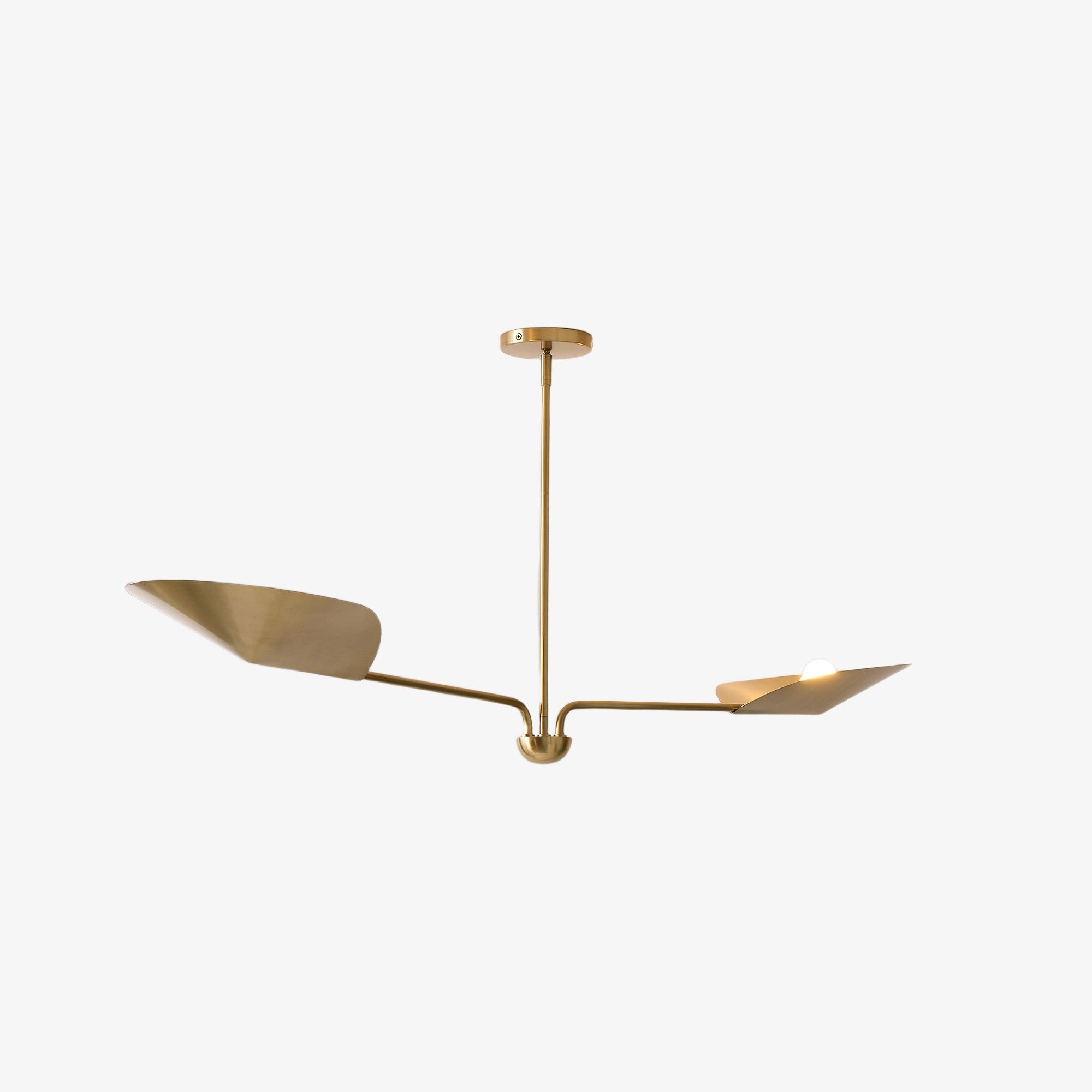 Lutal Bronze Chandelier - Modern Design with Monochromatic Finish