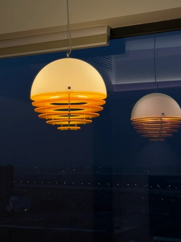 Bauhaus Sunset Pendelleuchte - Moderne Designer-Ambientelampe fürs Wohnzimmer