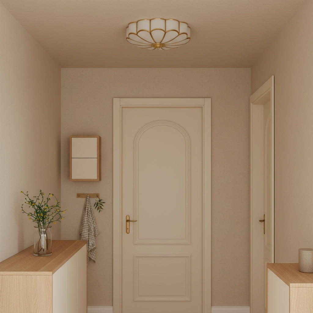 Silunavo Modern Ceiling Lamp with Floral Inspired Design for Living Room Statement