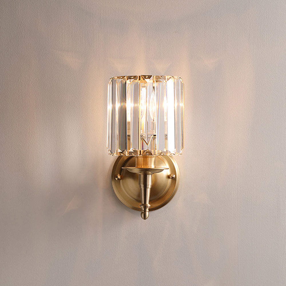 Vintage Luxury Crystal Wall Lamp