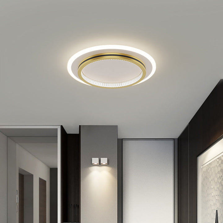 Schlanke, moderne LED-Deckenleuchte – Schlafzimmerleuchte für moderne Räume