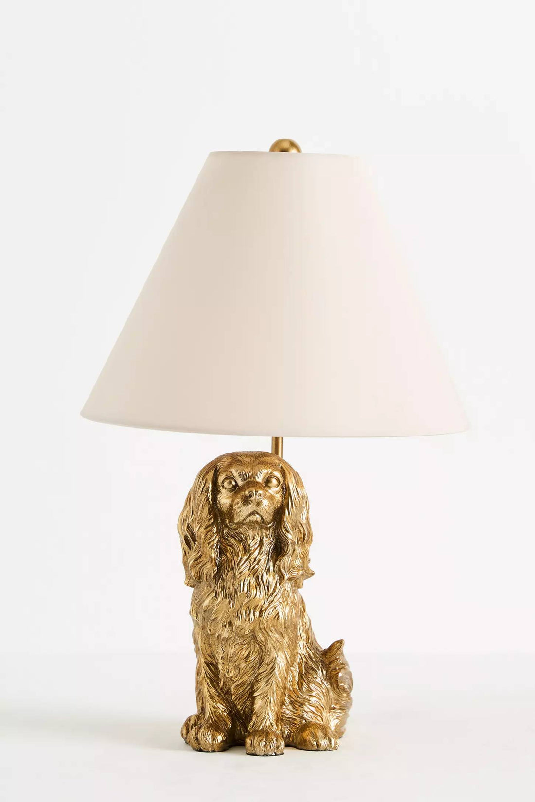 Pawdia Unique Table Lamp - Decorative Fabric Animal Bedside Lamp