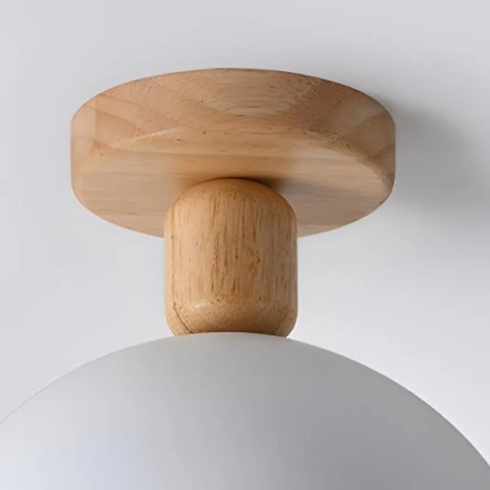 Modern Iron Ceiling Light - Round Fixture for Hallway