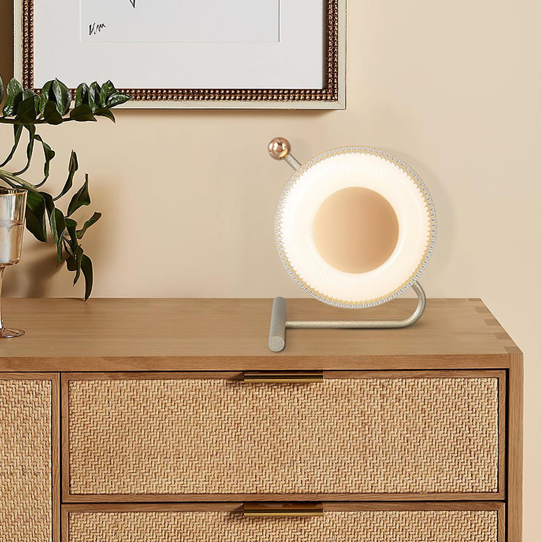 Wiederaufladbare Tischlampe – Verstellbare LED-Arbeitsleuchte für Schreibtisch und Schlafzimmer
