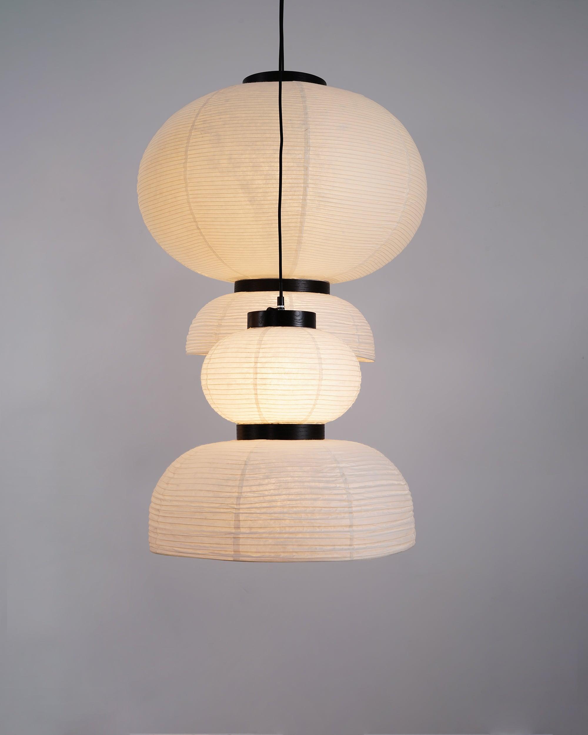 Rice Paper Pendant Lamp - Modern Design for Cozy Interiors