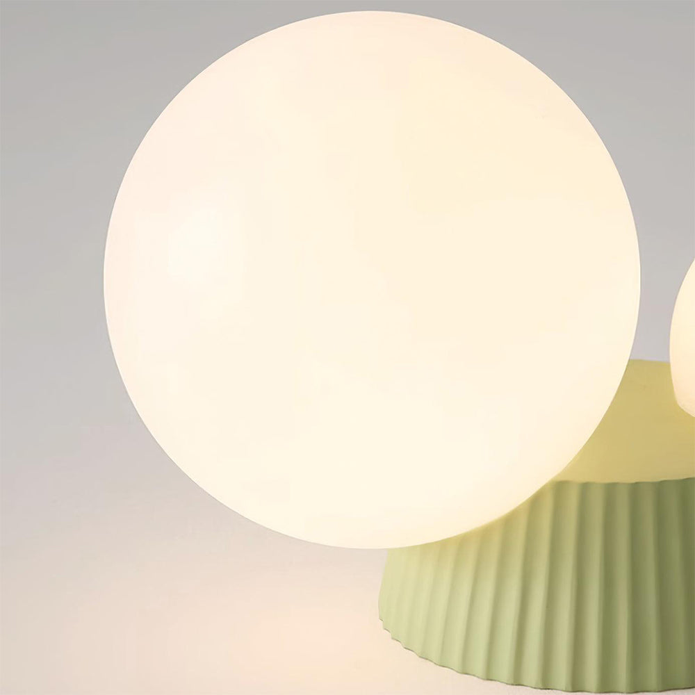Compact Organic Ceiling Light - Home Fixture for Medium Rooms