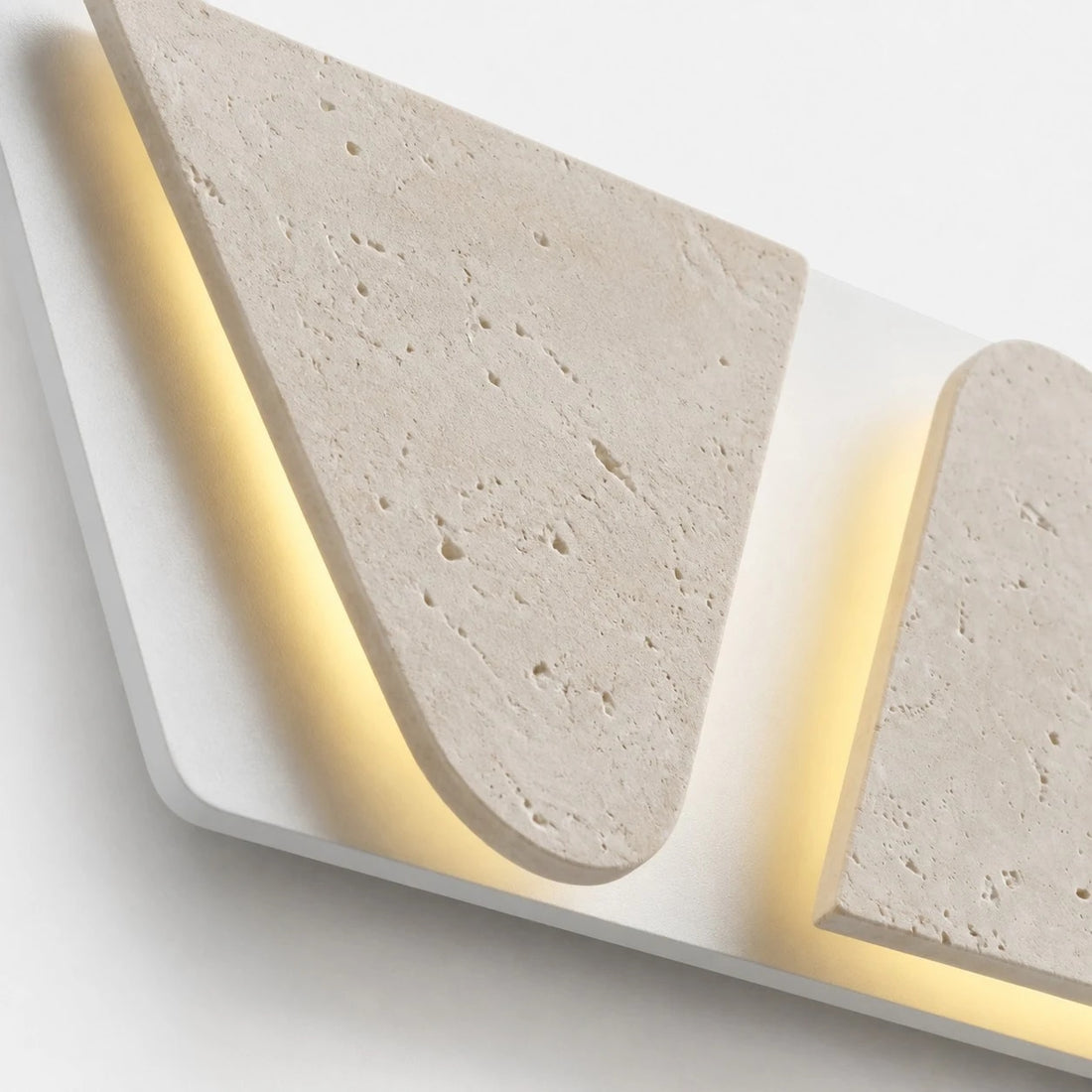 Travertine-Texture Multi-Head Wall Sconce