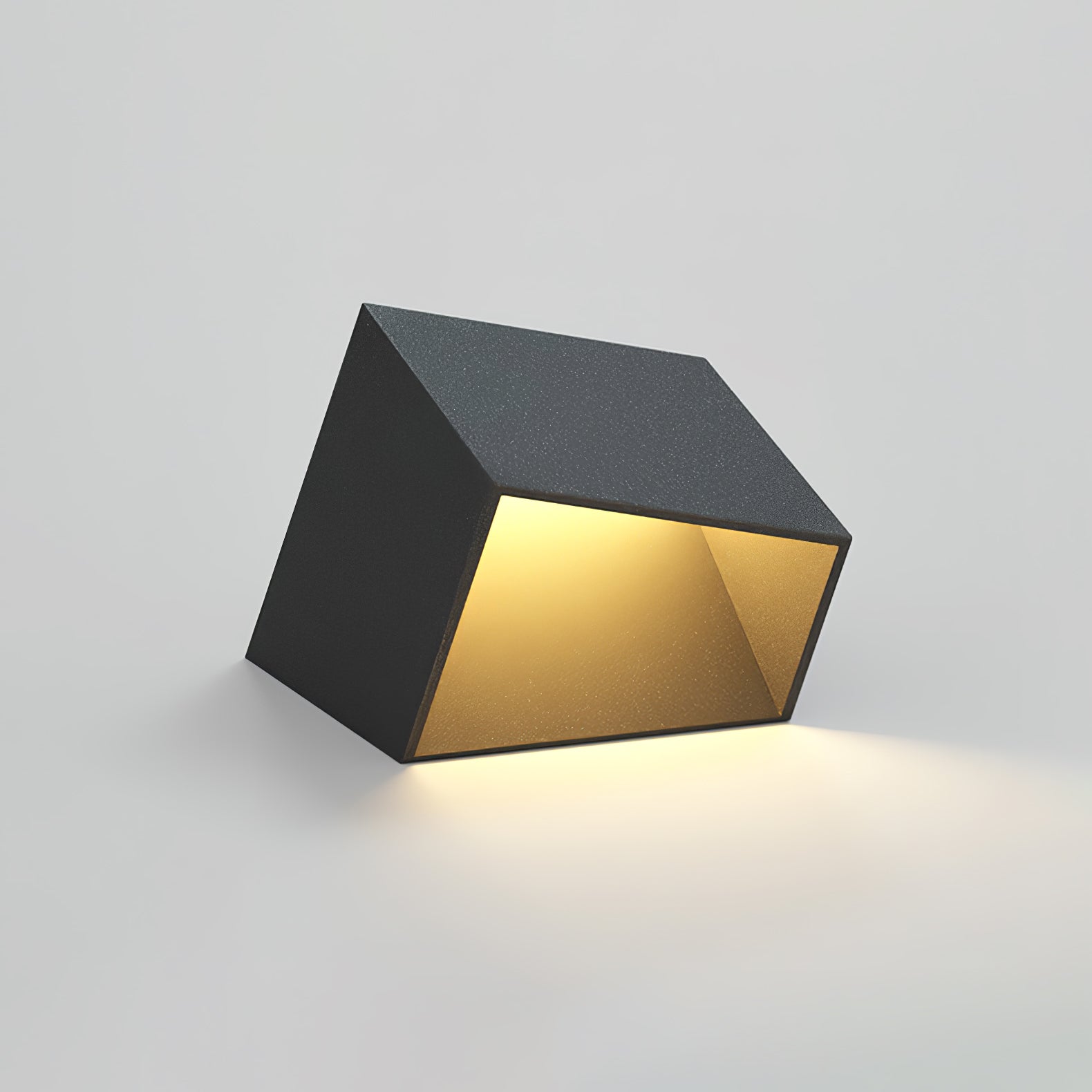 Cube Garden Solar Light - Compact LED Lamp for Patio & Small Gardens