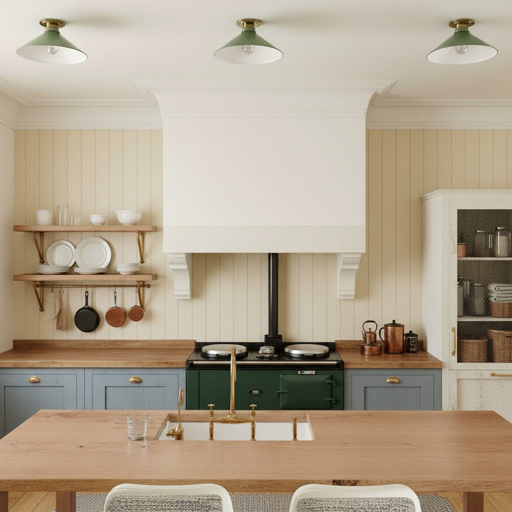 Zeitlose Deckenleuchte von Aurenza – Bauernhaus-Design mit schlichtem, elegantem Charme