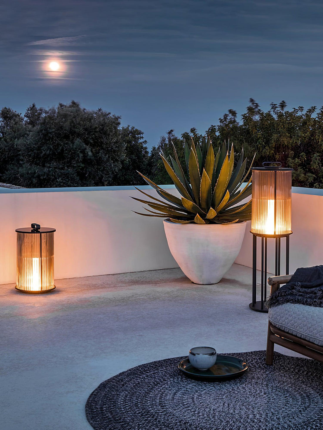 Lantern Garden Outdoor Light - Garden Outdoor Lamp Ideal for Walkways
