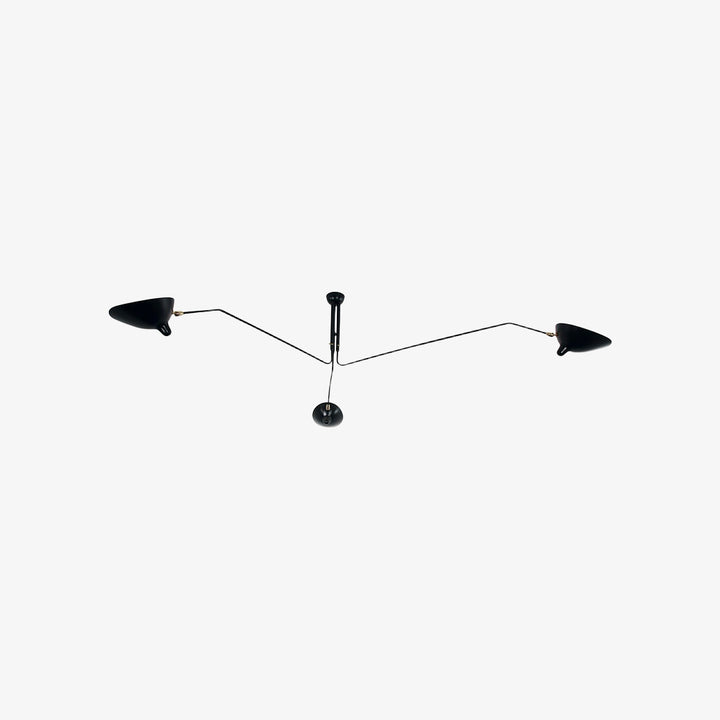 Arclume Arc Ceiling Lamp – Sculptural Design with Adjustable Arms for Modern Spaces N43