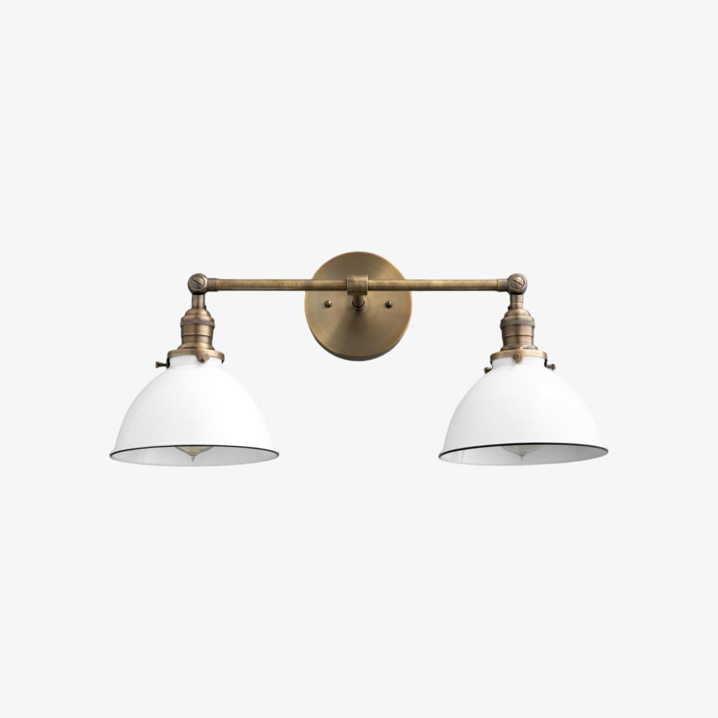 Conique Metal Industrial Vanity Light - Modern Bathroom Lighting Fixture