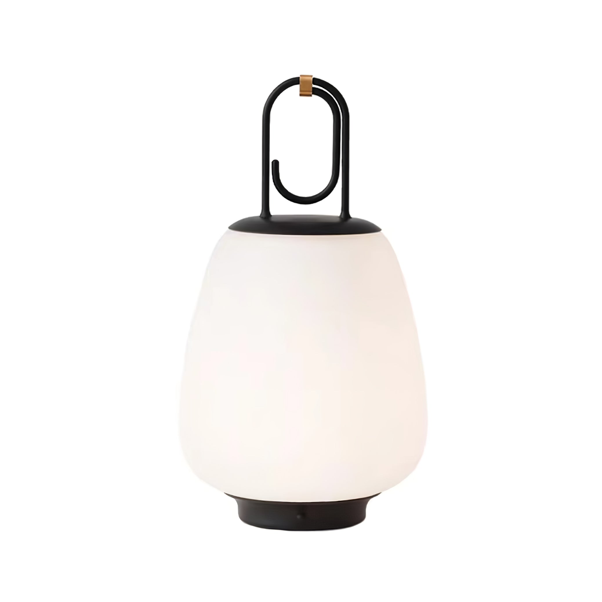 Lantern Table Lamp - USB Rechargeable Nordic Light for Indoor & Patio
