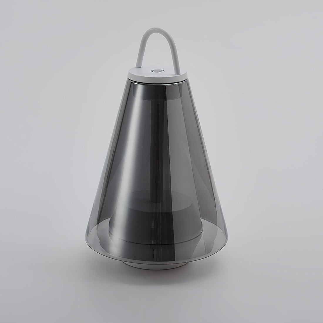 Table Lamp - Rechargeable Glass LED Light for Indoor Use