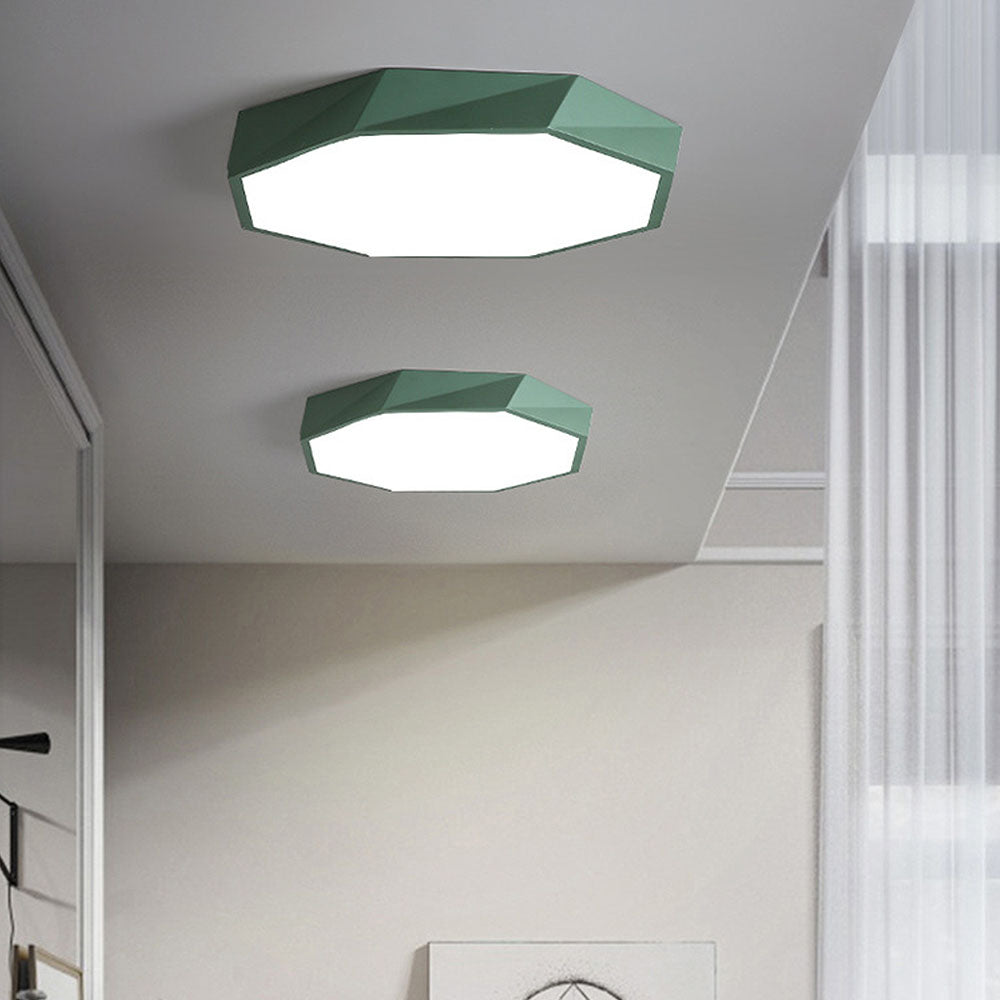 Modern LED Ceiling Light - Bedroom Ambient Lighting Energy Efficient