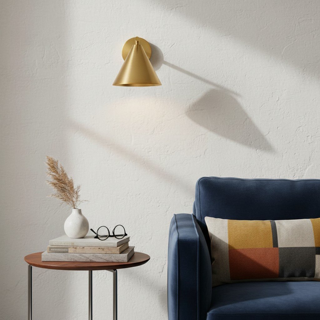 Oricone Modern Adjustable Arm Wall Light – Minimalist Metal Design for Home Interiors