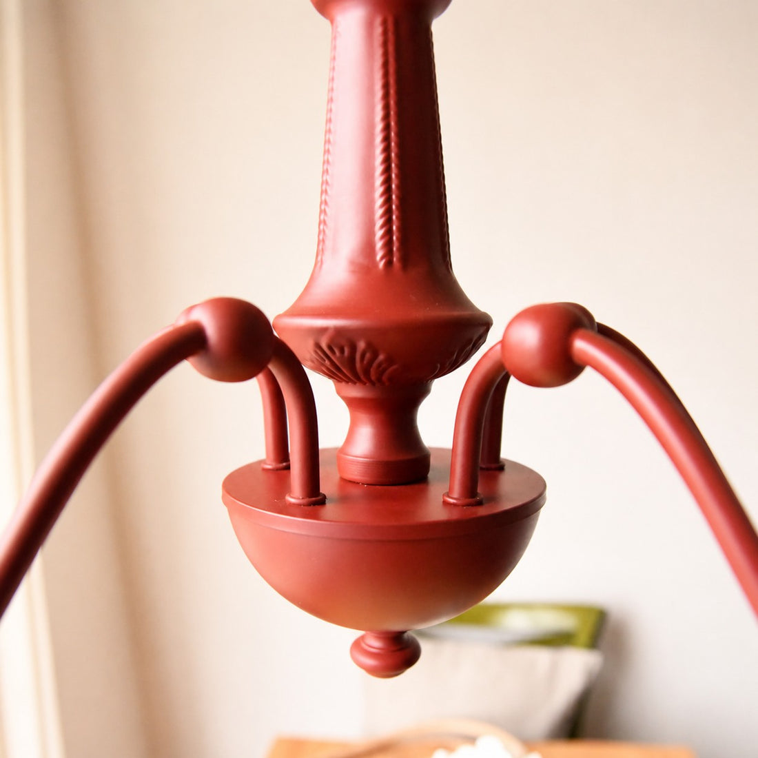 Five-Light Iron Candle Chandelier