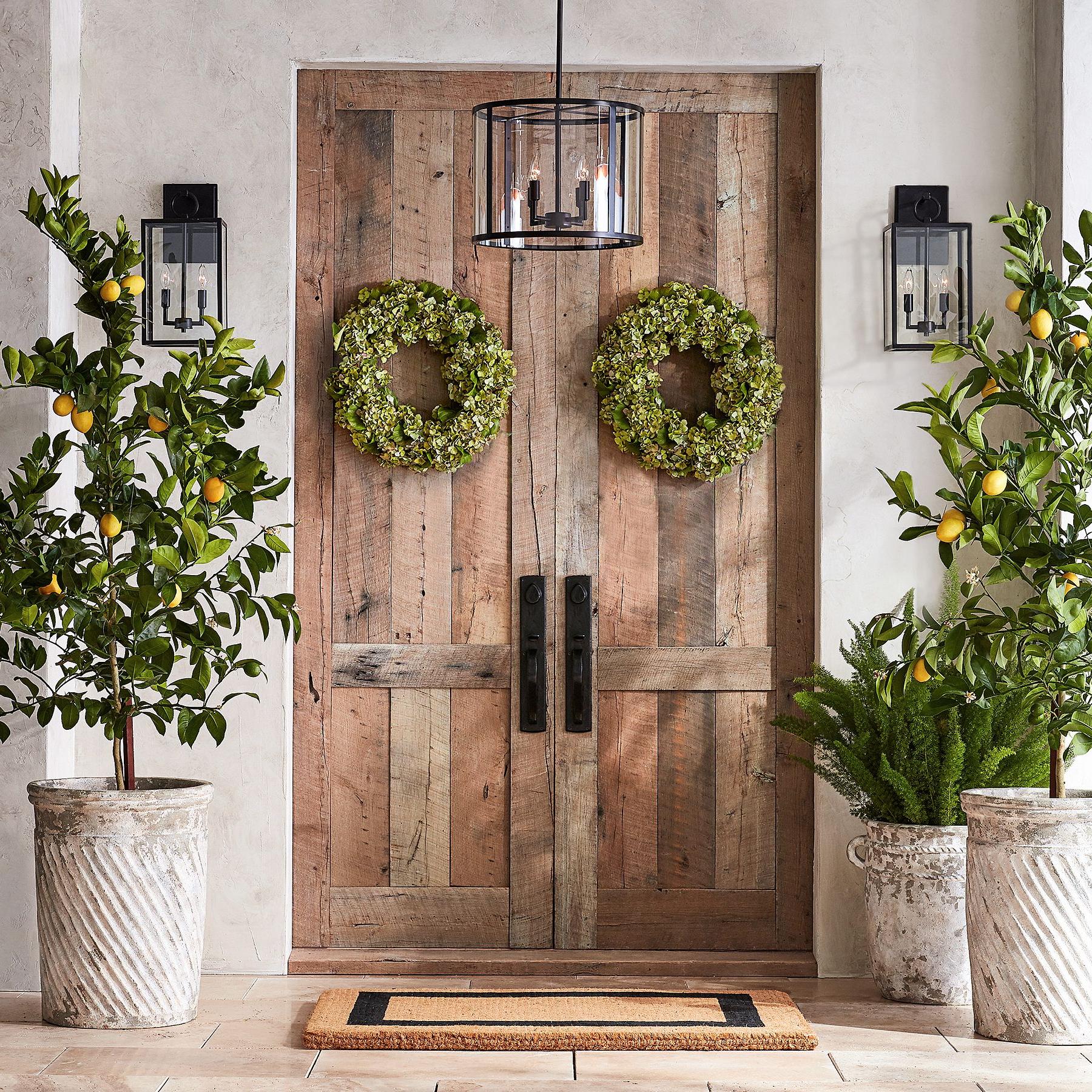 Ferrix Industial Iron Pendant Lamp - Glass Outdoor Lantern Lighting