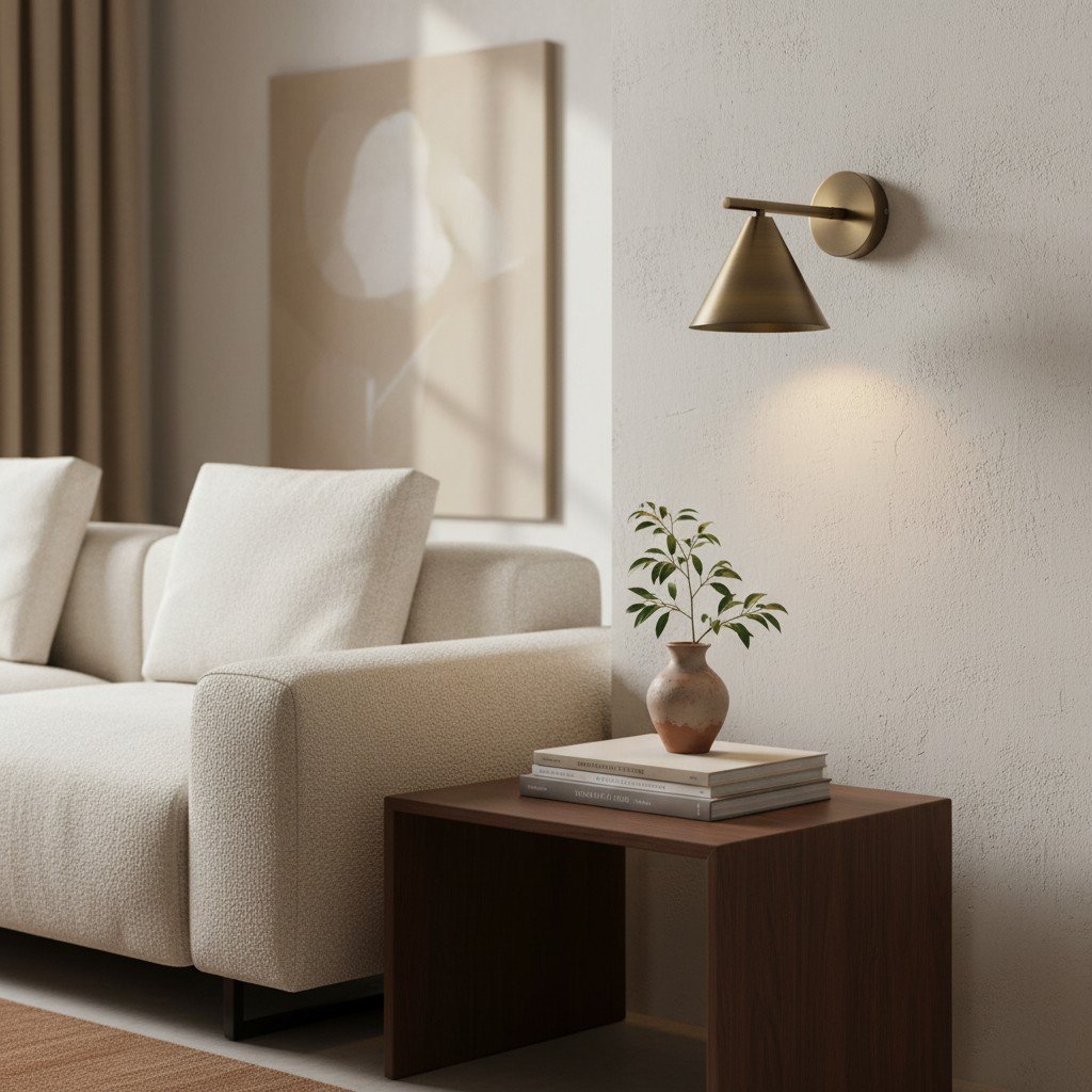 Oricone Modern Adjustable Arm Wall Light – Minimalist Metal Design for Home Interiors