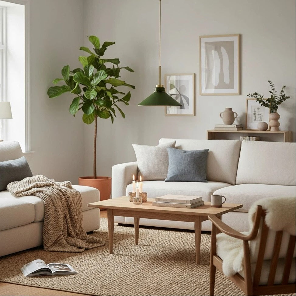 Aurenza Moderne Bauernhaus-Pendelleuchte – Verstellbarer Schirm für warmes Ambiente