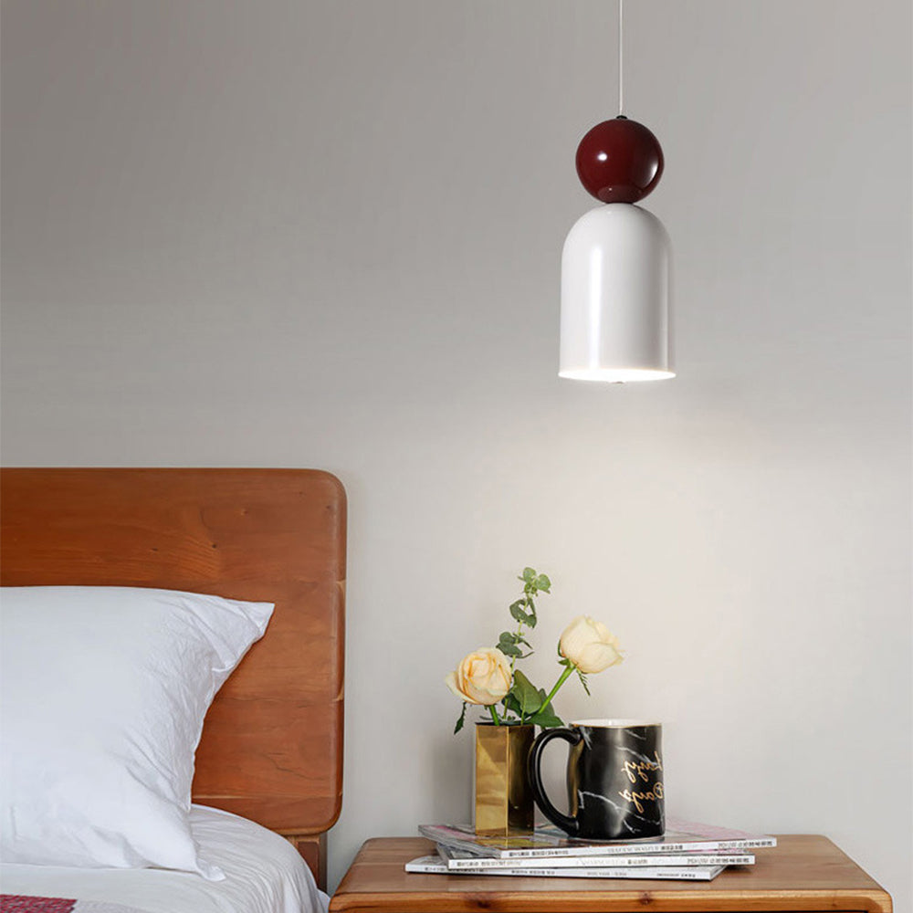Creative Cone Pendant Light - Unique Adjustable Lighting for Bedroom