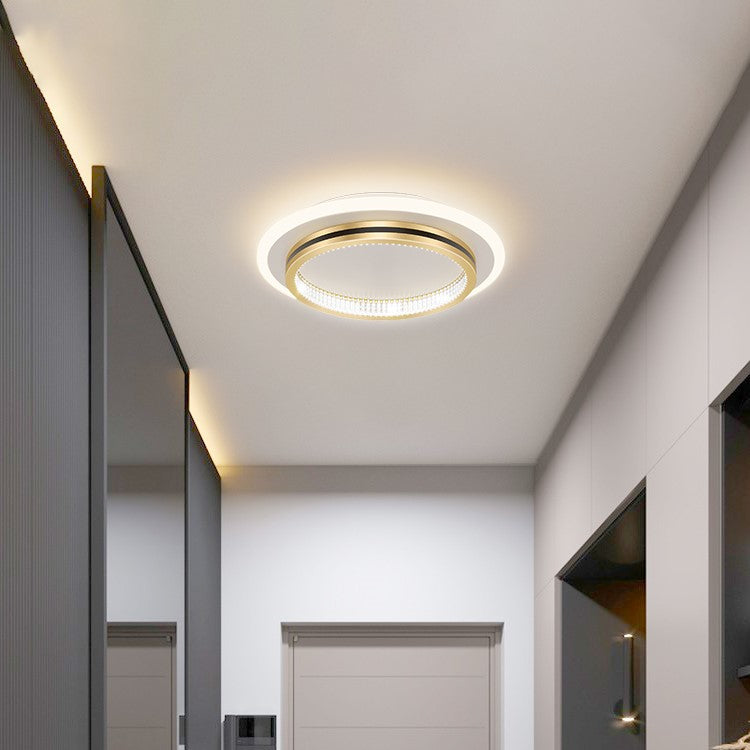 Schlanke, moderne LED-Deckenleuchte – Schlafzimmerleuchte für moderne Räume