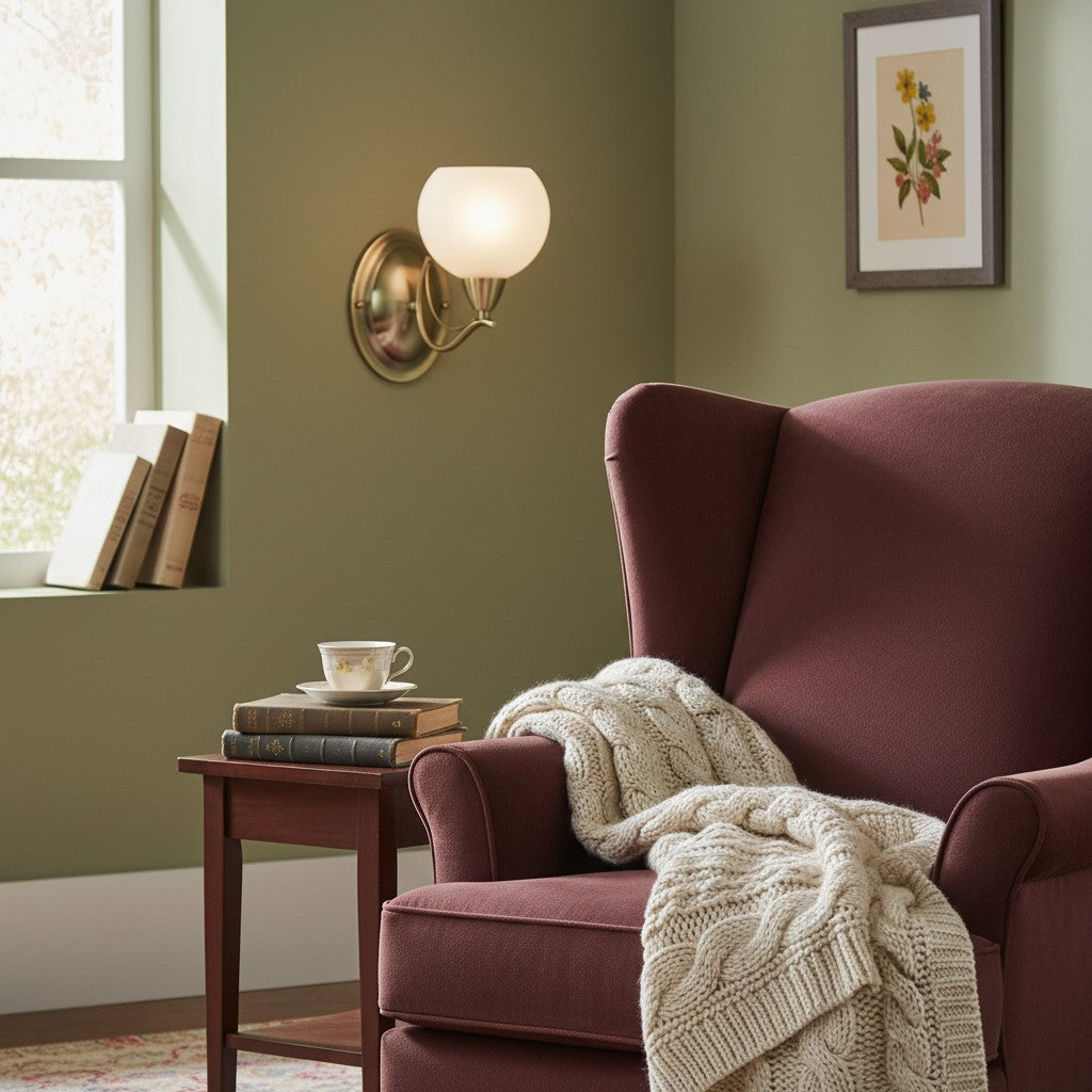 Armicora Modern Curved Wall Light – Elegant Decorative Fixture for Living Rooms & Bedrooms