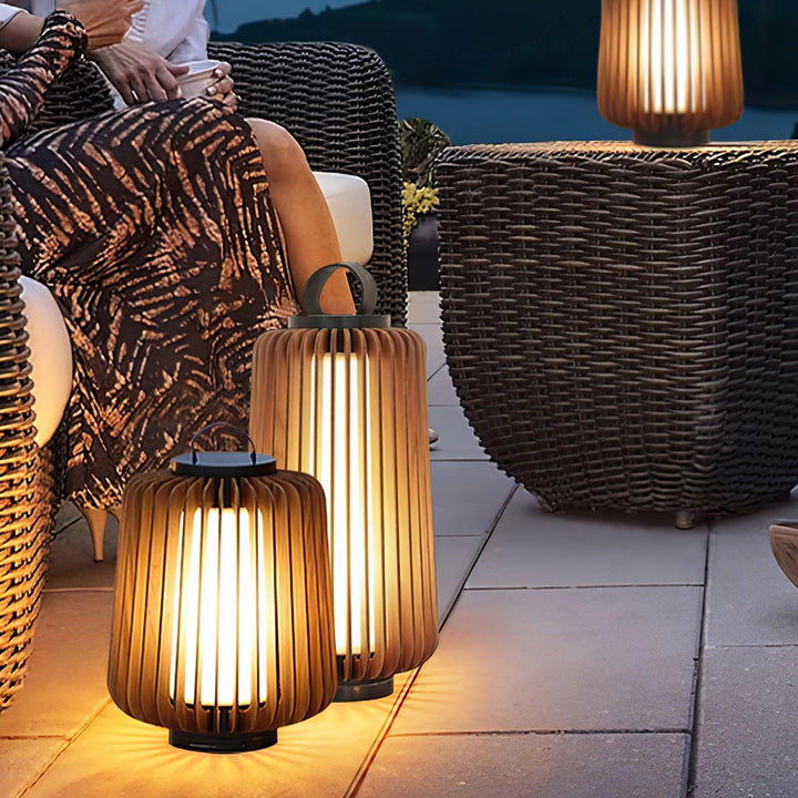 Outdoor Portable Lantern Lamp - Compact Rechargeable Light for Hiking
