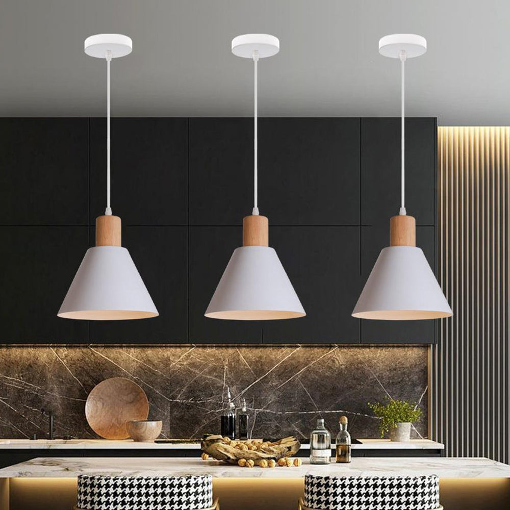 Iron Pendant Light - Contemporary Kitchen Island Lighting Industrial