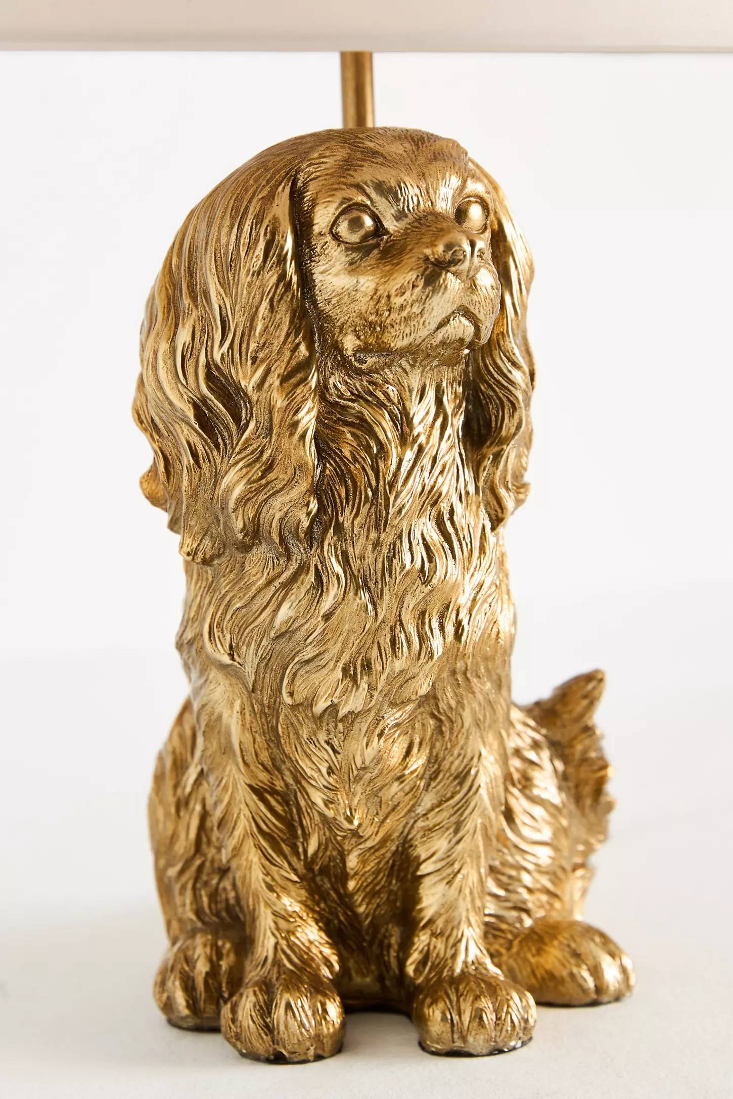 Pawdia Einzigartige Tischlampe – Dekorative Nachttischlampe aus Stoff mit Tiermotiv