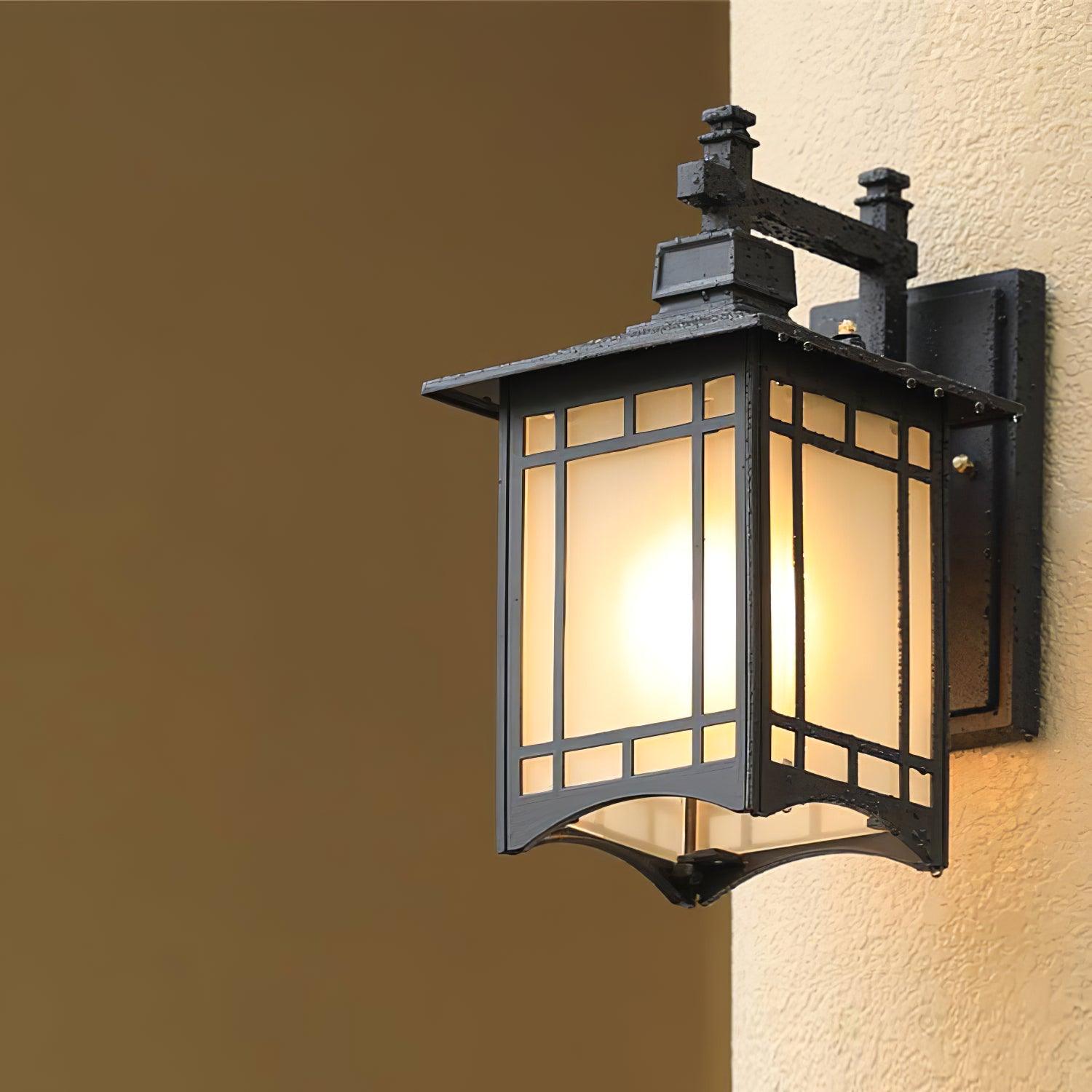 House Outdoor Wall Light - Modern LED Lamp for Garden & Patio