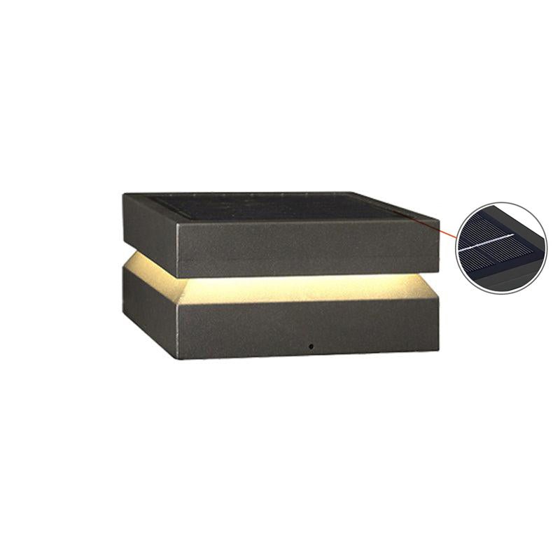 Square Post Outdoor Light - Waterproof Garden Lamp for Pathway