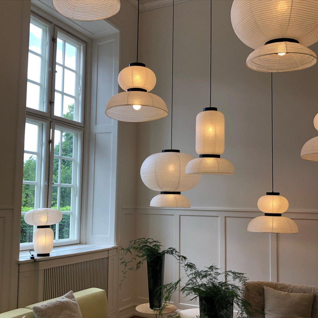Rice Paper Pendant Lamp - Modern Design for Cozy Interiors