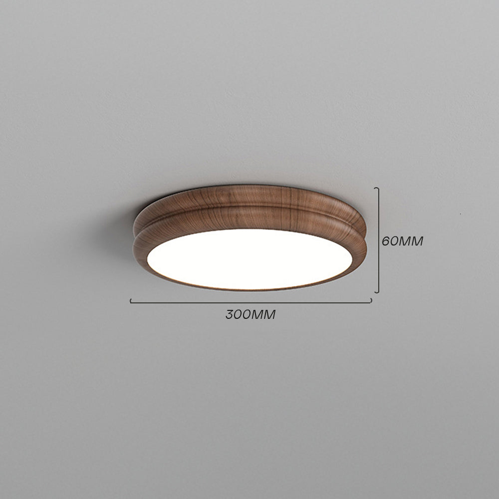 Bauhaus Iron LED Ceiling Light – Sleek Bedroom Lighting Fixture