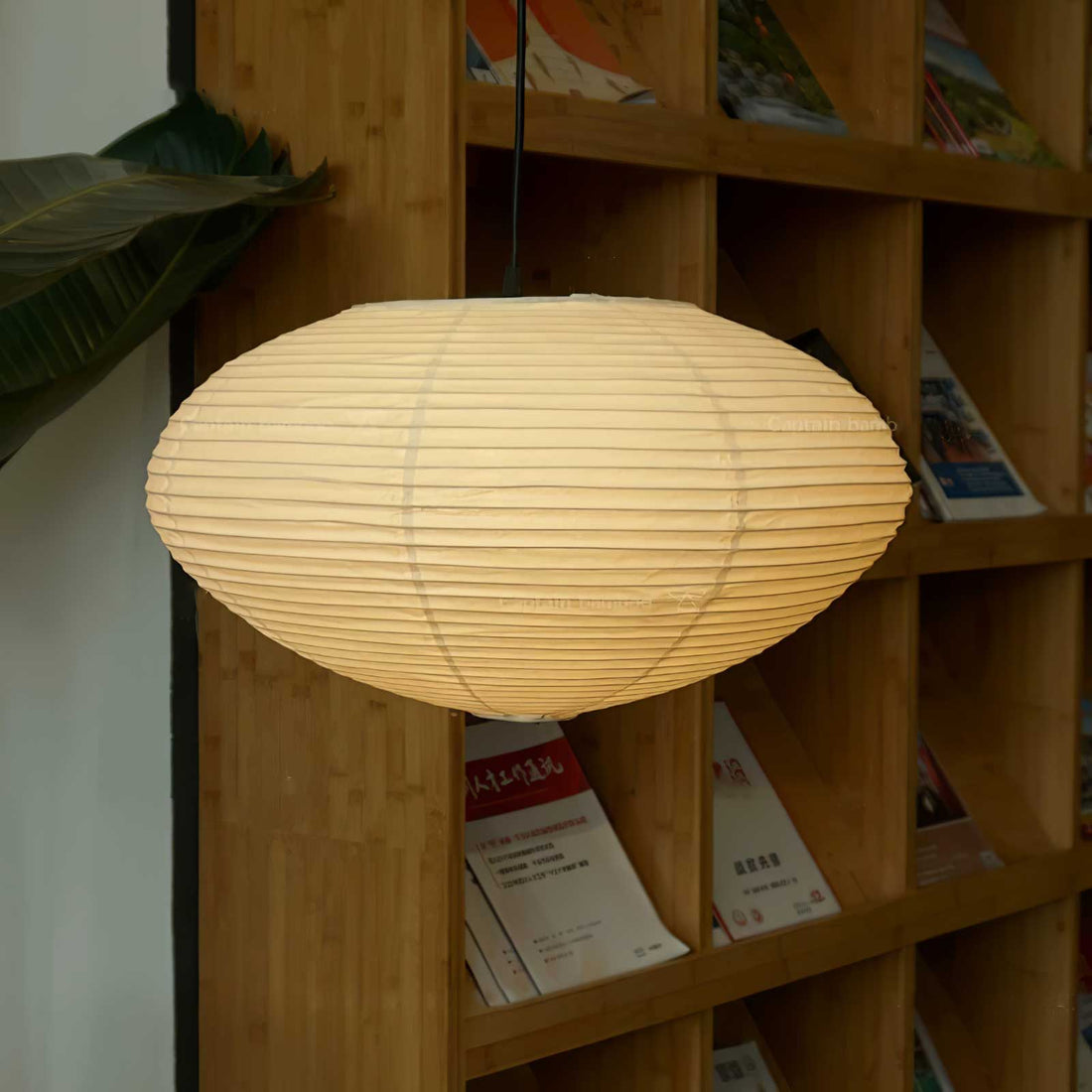 Mulberry Washi Pendelleuchte – Sanftes handgefertigtes Licht für warmes Wohndekor
