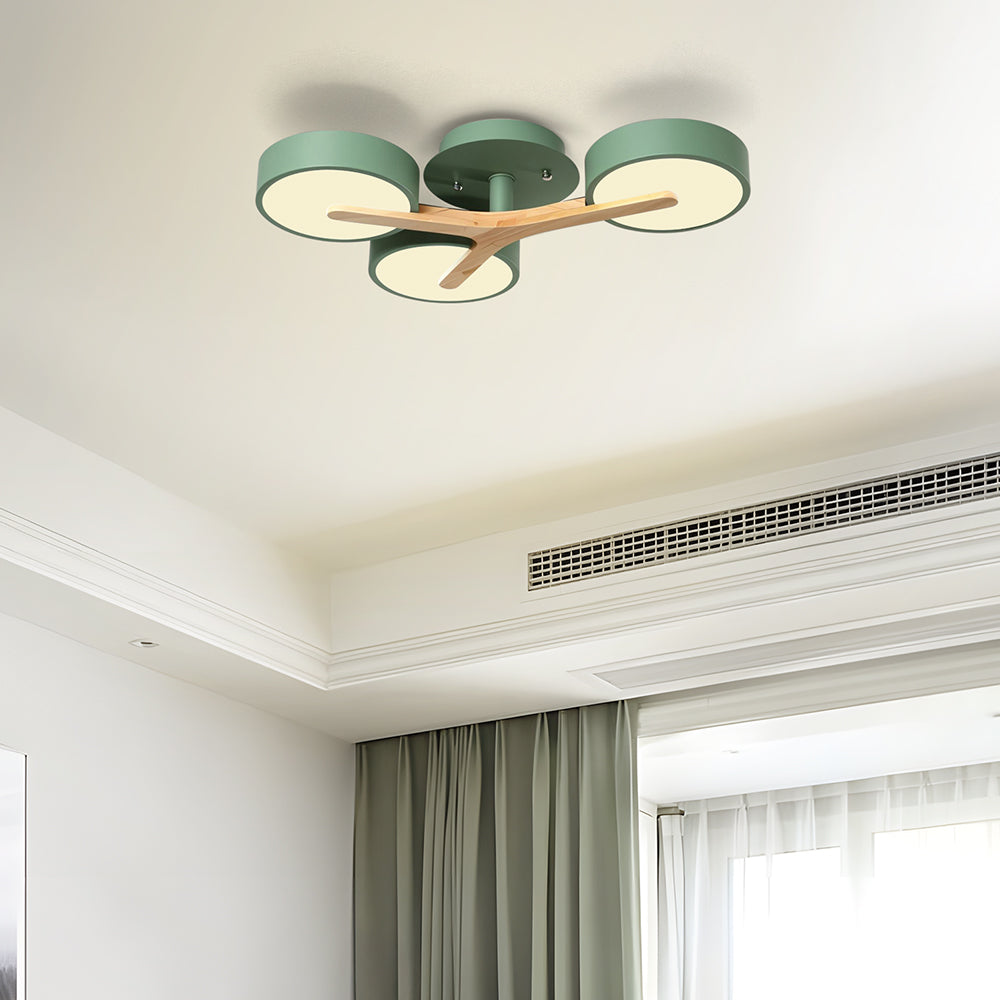 Contemporary Luxurious Ceiling Light - Acrylic Fixture for Living Room