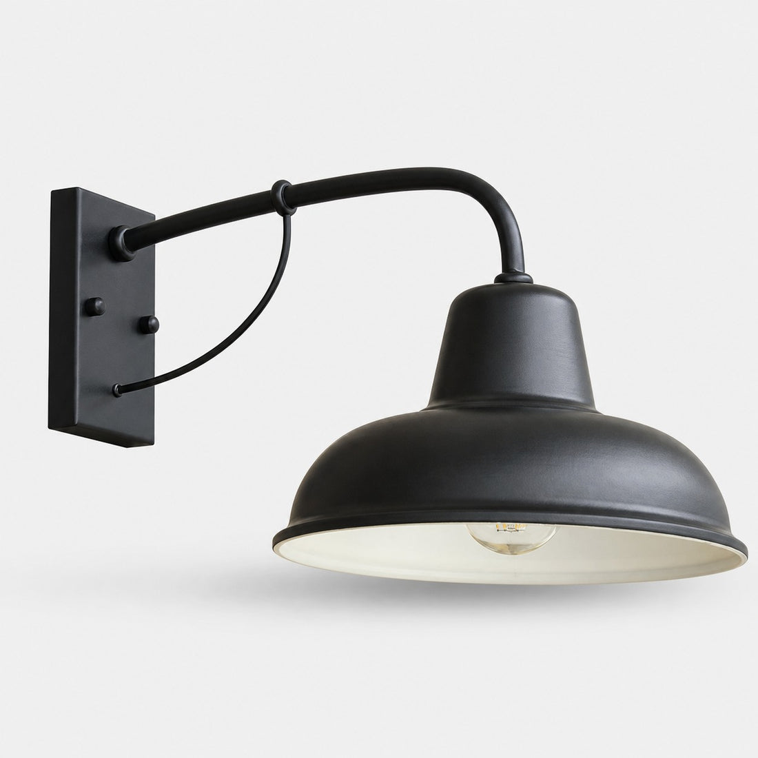 Vintage Metal Outdoor Wall Sconce