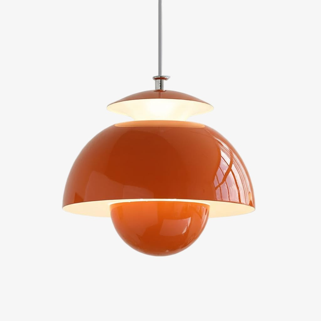 Orin Modern Nordic Metal Flower Hanging Light - Decorative Pendant Lamp for Bedroom and Kitchen