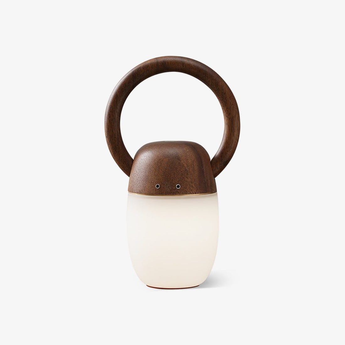 Zen Buddha Tischlampe – Wiederaufladbare LED-Lampe aus Holz für Zuhause und Büro