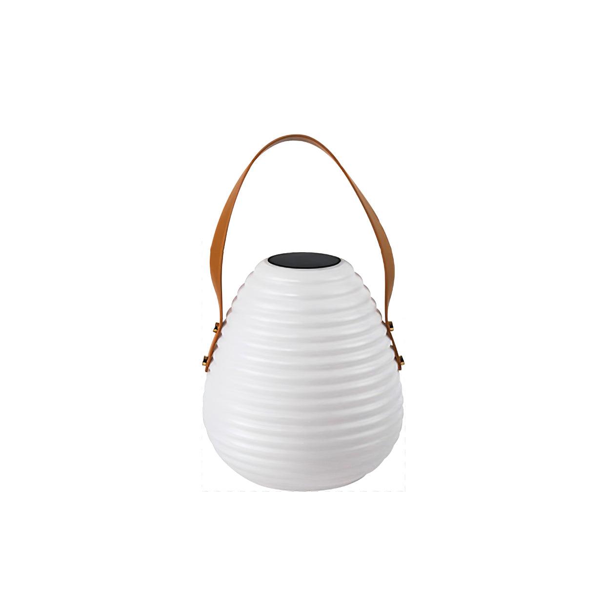 Lantern Outdoor Lamp - Frosted Plastic Portable Warm Light for Garden