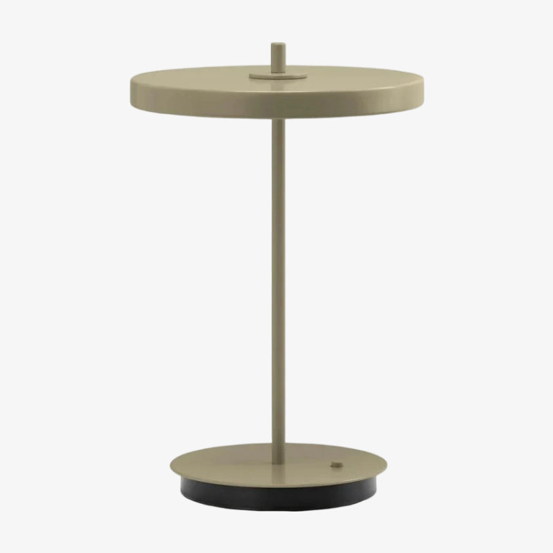 Astris Modern Minimalist Metal Table Lamp Soft LED Illumination for Living Room and Office