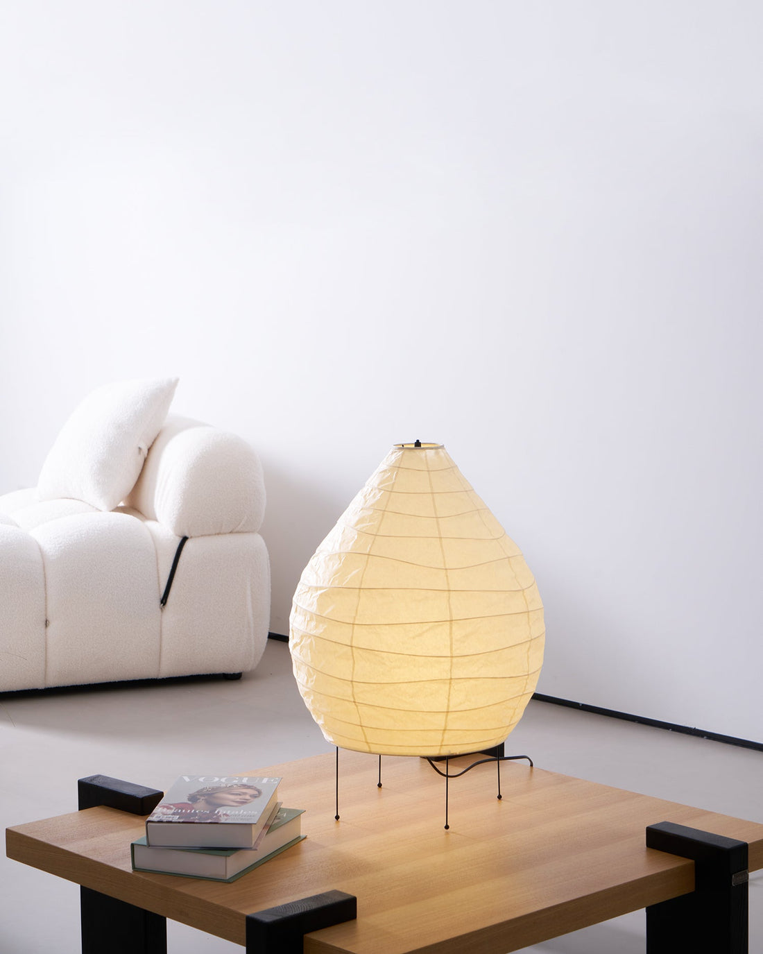 Tischlampe aus Washi-Papier – Laternendesign für Wohnzimmer und Schlafzimmer