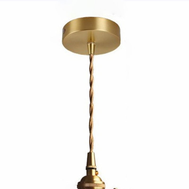 Traditionelle Vintage Quadrat Rechteck Ripple Glas Eisen 1-Licht Pendelleuchte für Wohnzimmer
