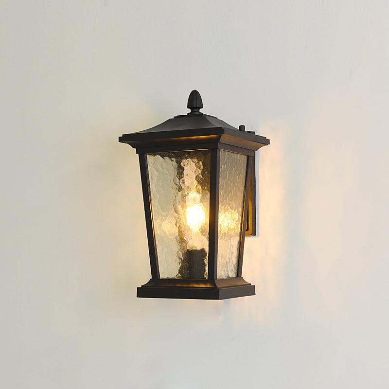 Birdcage Wall Lamp - Vintage LED Light for Courtyard & Balcony